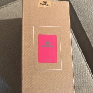 Stanley Tan Box with Pink Label brand new in sealed box